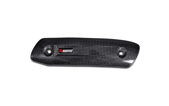 DUCATI Scrambler Cafe Racer (800cc) - (2017-2020) Akrapovic Optional Carbon Fibre Heat Shield To Replace OE Heat Shield On Header
