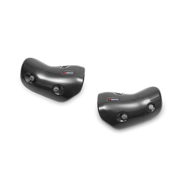 KAWASAKI Z1000 - (2014-2022) Akrapovic Optional Carbon Fibre Heat Shields With Fitting Assembly
