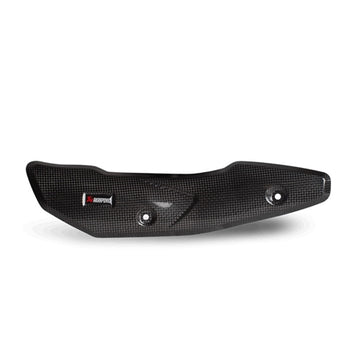 KAWASAKI Z900 - (2017-2019) Akrapovic Optional Carbon Fibre Heat Shield (Mounts To Kawasaki Pre-Silencer Box - Can Not Be Used With Akrapovic Optional Header Set)