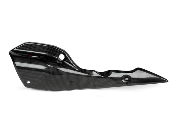 SUZUKI GSX-S1000 GX - (2024-2026) Akrapovic Carbon Heatshield (For Bikes Without Centrestand)
