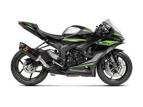 KAWASAKI ZX-6R - (2019-2022) Akrapovic Optional Carbon Hanger Bracket - DOES NOT Retain Pillion Footrests