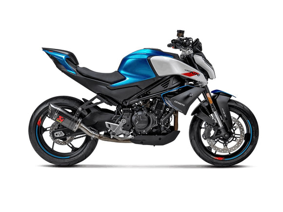 CF MOTO 450 SR-S - (2023-2024) Akrapovic Optional Aluminium Hanger Bracket - Removes/Replaces Pillion Footrest Hanger