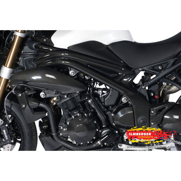 TRIUMPH Speed Triple [R] 1050 (2012-2015) Ilmberger Carbon Frame Cover (Left)