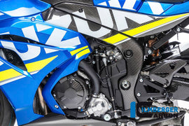SUZUKI GSX-R1000 (2017-2022) Ilmberger Carbon Frame Cover (Left) - Gloss Finish