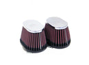 Yamaha RD350LC 1980 - 1983 K&N Performance Air Filter Kit - 2 Individual Tapered Filters