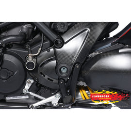 DUCATI Diavel 1200 (2011-2019) Ilmberger Carbon Front Sprocket Cover - (Matt Finish)