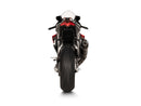 APRILIA RSV4 1100 / Factory - (2021-2024) Akrapovic Carbon Silencer Slip-On Kit - Race Removable Baffle