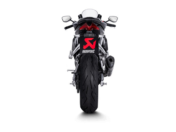 APRILIA Tuono 660 / Factory - (2021-2024) Akrapovic Carbon Silencer Road legal 2-1 Full System - Road Legal