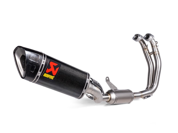APRILIA RS660 / Factory - (2021-2025) Akrapovic Carbon Silencer Racing 2-1 Full System - Race