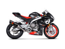 APRILIA Tuono 660 / Factory - (2021-2026) Akrapovic Carbon Silencer Racing 2-1 Full System - Race