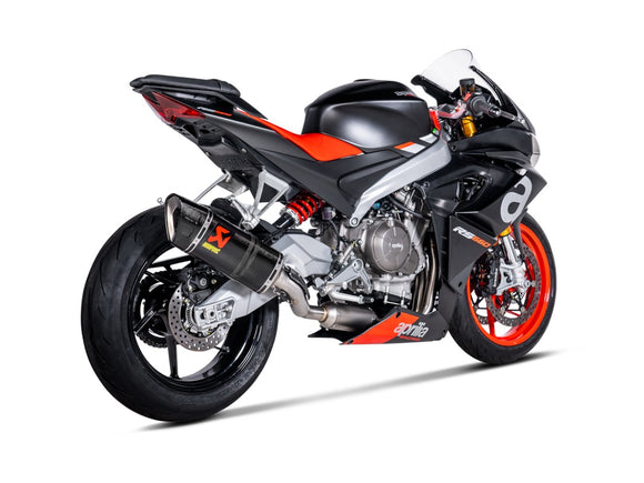 APRILIA Tuono 660 / Factory - (2021-2026) Akrapovic Carbon Silencer Racing 2-1 Full System - Race