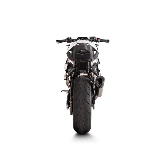 BMW S1000R Naked - (2021-2026) Akrapovic Titanium Silencer Complete Titanium 4-2-1 Evolution System - Race (Optional Baffle Available)