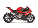 BMW M1000RR - (2021-2024) Akrapovic Full System (Carbon Silencer & Stainless Headers) - Race