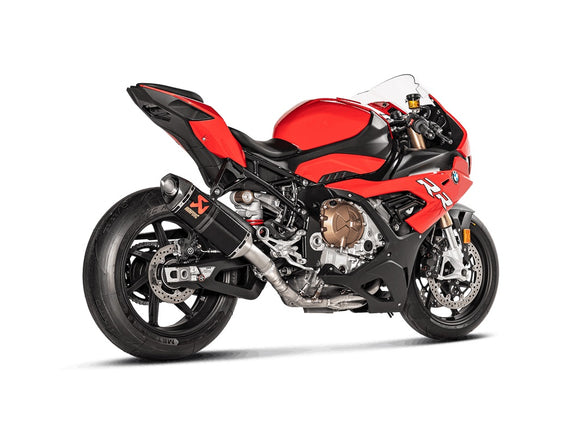 BMW M1000RR - (2021-2024) Akrapovic Full System (Carbon Silencer & Stainless Headers) - Race