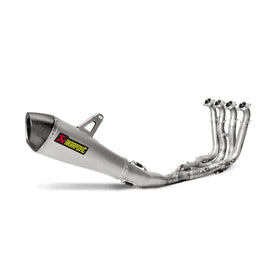 BMW S1000RR - (2017-2018) Akrapovic Titanium Silencer Complete Stainless 4-2-1 System - Conical - Race