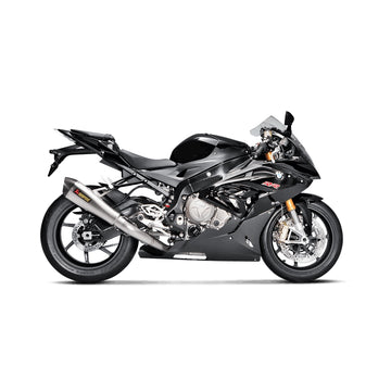 BMW S1000RR - (2017-2018) Akrapovic Titanium Silencer Complete Stainless 4-2-1 System - Conical - Race