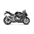 BMW S1000RR - (2015-2016) Akrapovic Titanium Silencer Complete Stainless 4-2-1 System - Conical - Race Optional Baffle Available