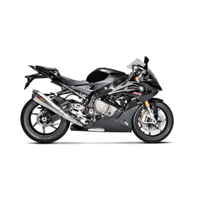 BMW S1000RR - (2015-2016) Akrapovic Titanium Silencer Complete Stainless 4-2-1 System - Conical - Race Optional Baffle Available