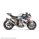 BMW S1000R Naked - (2021-2026) Akrapovic Titanium Silencer Complete Stainless 4-2-1 System - Race (Optional Baffle Available)