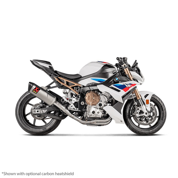 BMW S1000RR - (2019-2026) Akrapovic Titanium Silencer Complete Stainless 4-2-1 System - Race (Optional Baffle Available)