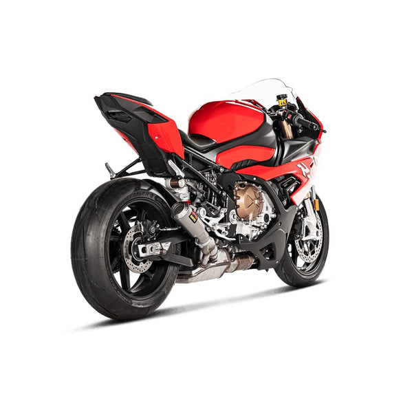 BMW M1000R Naked - (2023-2026) Akrapovic Titanium Silencer Slip-On Kit - Moto Gp Style Megaphone - Race
