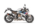 BMW S1000R Naked - (2021-2026) Akrapovic Carbon Silencer Slip-On Kit - Road Legal