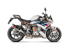BMW S1000R Naked - (2021-2026) Akrapovic Carbon Silencer Slip-On Kit - Road Legal
