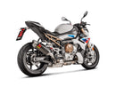 BMW S1000R Naked - (2021-2026) Akrapovic Carbon Silencer Slip-On Kit - Road Legal