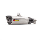 BMW S1000RR - (2017-2018) Akrapovic Titanium Silencer Slip-On Kit (Includes Carbon Heat Shield) - Road Legal