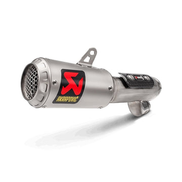 BMW S1000R Naked - (2017-2020) Akrapovic Titanium Silencer Slip-On Kit - Moto Gp Style Megaphone - Race