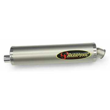 BMW R1150GS Adventure - (2001-2005) Akrapovic Titanium Silencer Slip-On Kit (To OE Collector) - Road Legal Removable Baffle