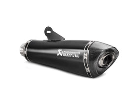 BMW RNineT Racer (1200cc) - (2021-2019) Akrapovic Titanium Silencer BLACK Slip-On Kit - No Link Pipe Included - Choose Link Pipe Option - Road Legal
