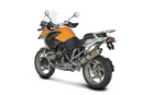 BMW R1200GS Adventure - (2006-2009) Akrapovic Titanium Silencer Slip-On Kit  - Road Legal Removable Baffle