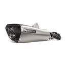 BMW R1250RT - (2019-2024) Akrapovic Titanium Silencer Slip-On Kit - Road Legal