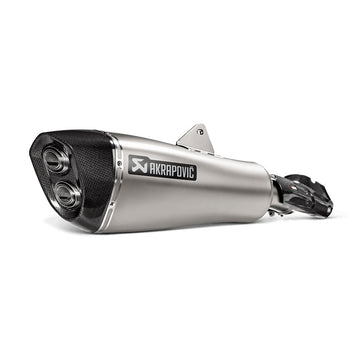 BMW R1250RT - (2019-2024) Akrapovic Titanium Silencer Slip-On Kit - Road Legal