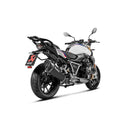 BMW R1250R - (2019-2024) Akrapovic Black Titanium Silencer Slip-On Kit - Road Legal