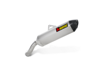 BMW R1200GS Adventure - (2010-2013) Akrapovic Titanium Silencer Slip-On Kit - Hexagonal - Road Legal Removable Baffle