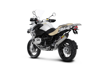 BMW R1200GS - (2010-2012) Akrapovic Titanium Silencer Slip-On Kit - Hexagonal - Road Legal Removable Baffle
