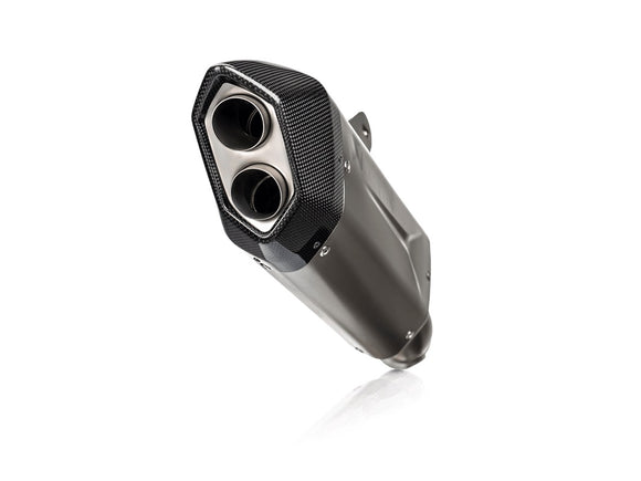 BMW R1300RS - (2025-2026) Akrapovic Titanium Silencer Slip-On Kit - Road Legal