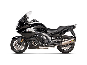 BMW K1600GT / GTL - (2025-2026) Akrapovic Titanium Silencer Slip-On Kit (Includes Carbon Heat Shields) - Twin Conical  - Road Legal