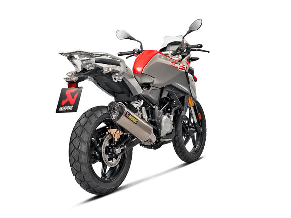 BMW G310R - (2017-2024) Akrapovic Stainless 1-1 Full System - Road Legal