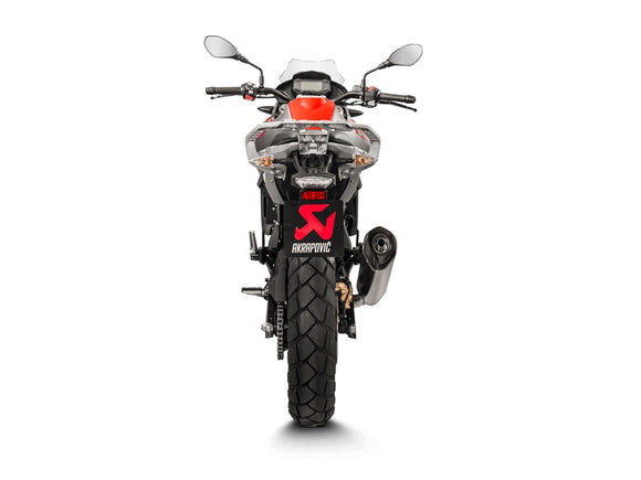 BMW G310GS - (2017-2024) Akrapovic Stainless 1-1 Full System - Road Legal