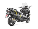 BMW C650 GT - (2016-2020) Akrapovic Titanium Silencer Slip-On Kit (To OE Collector) - Road Legal