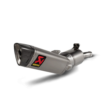 BMW F900XR - (2025-2026) Akrapovic Titanium Silencer Slip-On Kit - Road Legal