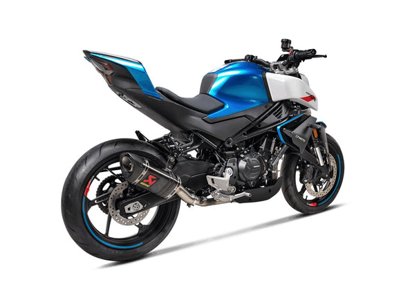 CF MOTO 450 SR-S - (2023-2024) Akrapovic Carbon Silencer Slip-On Kit - Race