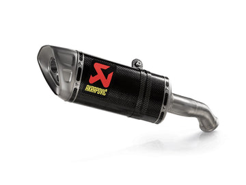 CF MOTO 800 NK Sport - (2023-2024) Akrapovic Road Legal Carbon Silencer Road Slip-On Kit - Road Legal
