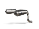 DUCATI Streetfighter V2 - (2025-2026) Akrapovic Twin Titanium Silencer Slip-On Kit - Road Legal