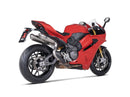 DUCATI Streetfighter V2 - (2025-2026) Akrapovic Twin Titanium Silencer Slip-On Kit - Road Legal