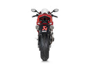 DUCATI Streetfighter V2 - (2025-2026) Akrapovic Twin Titanium Silencer Slip-On Kit - Road Legal