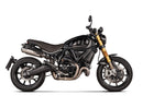 DUCATI Scrambler 1100 / Pro / Sport / Dark - (2020-2024) Akrapovic Twin Titanium Silencer Slip-On Kit - Road Legal (Std & Pro Models)